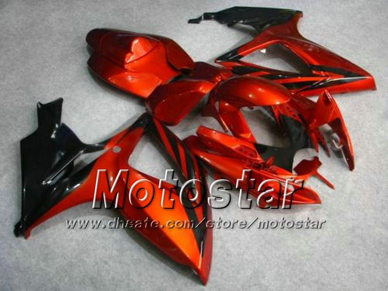 7 هدايا الحقن مصبوب الصبغ ل Suzuki 2006 2007 GSXR 600 750 K6 GSXR600 GSXR750 06 07 R600 R750 ABS Fairing FF5