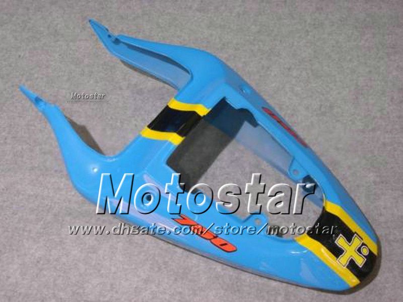 Suzuki GSXR için Motosiklet Fairings 600 750 K1 2001 2002 2003 GSXR600 GSXR750 01 02 03 R600 R750 Açık Mavi ABS FF63