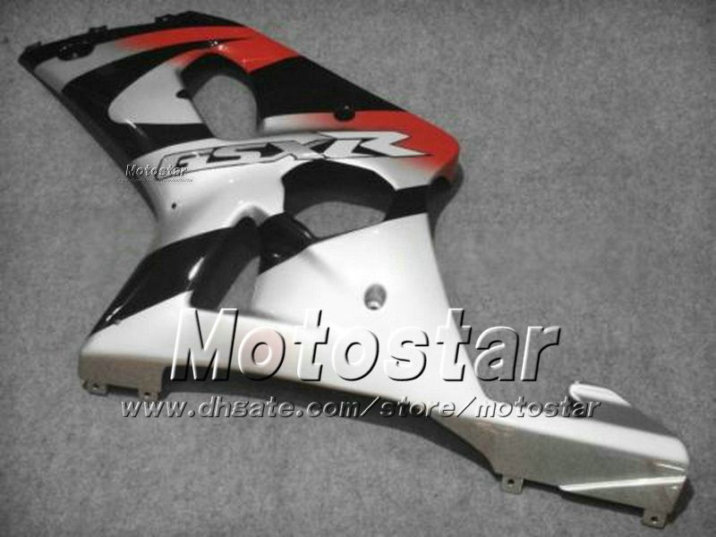 Мотоциклевые обтекатели для Suzuki GSXR 600 750 K1 2001 2002 2003 GSXR600 GSXR750 01 02 03 R600 R750 Red Silver ABS FARING FF67