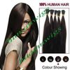 20" 100g Thickly Remy Stick Tip Indian Human Hair Extensions, I-tip Hair Extensions, Jet Black #1, 1g/pcs 100pcs/lot