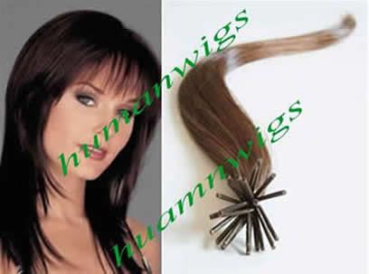 20quot 100g Grosso Remy Stick Tip Indiano Extensões de Cabelo Humano Itip Extensões de Cabelo Jet Black 1 1gpcs lot1749736