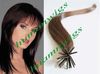 20 "100g Remy Stick Tip Indian Human Hair Extensions, I-Tip Extensions, Jet Black # 1, 1g / szt 100 sztuk / partia