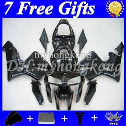 100%новый, на 100% новый Honda CBR600 05-06 CBR600F5 CBR600RR 600RR ЦБ РФ 600 рублей все черные MY433 черный глянец клавишу F5 05 06 2005 2006 обтекатели тела