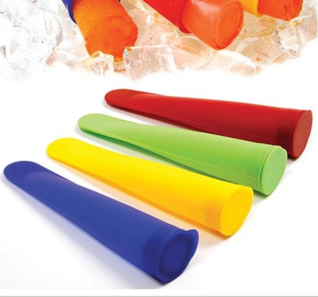 Factorysale Silicone Ice Pop Maker Ice Tray Mould Popsicle Mold Push Up