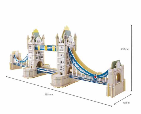 London Bridge 3D rompecabezas tridimensional juguetes educativos rompe London Bridge 3D rompecabezas tridimensional juguetes educativos rompe