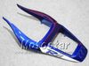 Motorfiets kuip kit voor YAMAHA YZF-R6 1998 1999 2000 2001 2002 YZFR6 YZF R6 YZF600 blauw zwart stroomlijnkappen set hh