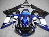 Kit carenatura moto per YAMAHA YZF-R6 1998 1999 2000 2001 2002 YZFR6 YZF R6 YZF600 set carenature blu nero hh