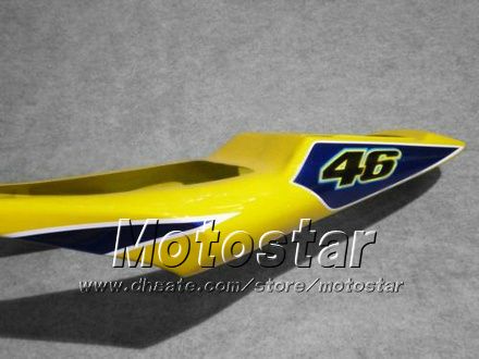 Darmowy niestandardowy zestaw do owiewki dla Yamaha YZF-R6 1998 1999 2000 2001 2002 YZFR6 YZF R6 YZF600 Żółty Motul Fairings Zestaw HH1