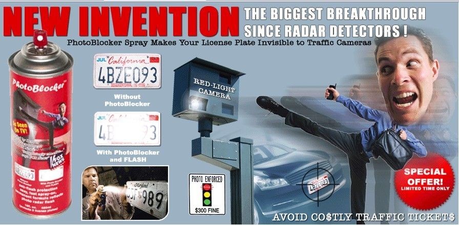 Red Light Camera Spray 2025 - Main Image