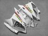 7 Yamaha için Hediye Fairings Kiti 2006 2007 YZF-R6 06 07 YZFR6 06 07 YZF R6 YZFR600 Kırmızı Beyaz Özel Fairings Set HH43