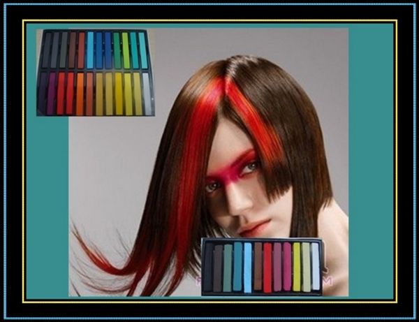 Colors Diy Ombre Hair Chalk Pastels Fashion Non Toxic Temporary