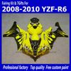 7 Gåvor Fairing Set för Yamaha 2008 2009 2010 YZF-R6 08 09 10 YZFR6 08 09 10 YZF R6 YZFR600 Motorcykel Fairings HH58
