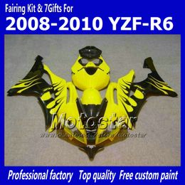 7 gifts fairing set for yamaha 2008 2009 2010 yzfr6 08 09 10 yzfr6 08 09 10 yzf r6 yzfr600 motorcycle fairings hh58