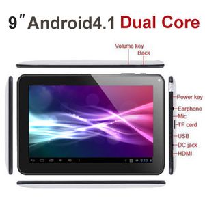 Ebook Tablets al por mayor-9 pulgadas Infotmic X820 Dual Core Tablet PC Android G G doble cámara HDMI Bluetooth WIFI Ebook Netbook