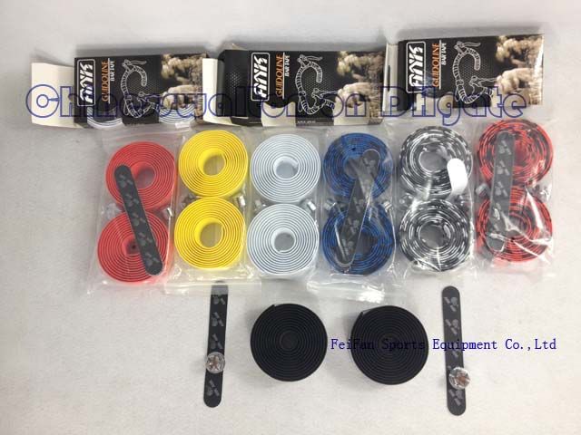 2PCS Bicycle Cycling Rode Bike Handlebar Grip Tapes Wraps Bandage with Bar Plug