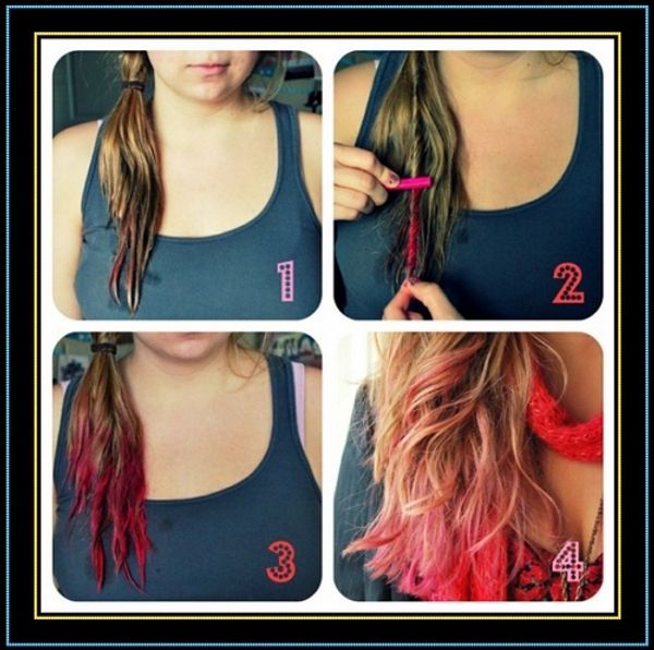 Colors Diy Ombre Hair Chalk Pastels Fashion Non Toxic Temporary