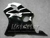 7 Gåvor Fairings Bodywork för Honda Kit CBR 600 CBR600 F4 99 00 CBR600F4 1999 2000 Custom White Black Aftermarket Fairing JJ63
