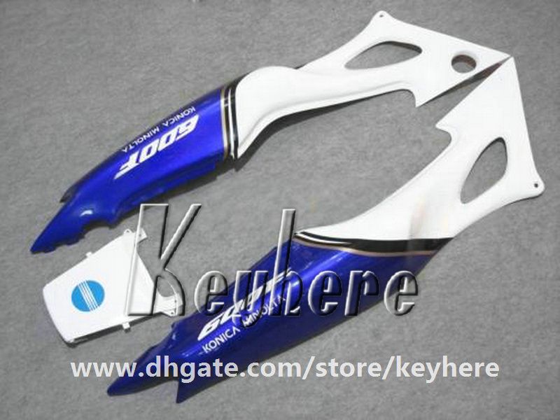 Free 7 gifts ABS Plastic fairing kit for Honda CBR600 95 96 CBR 600 1995 1996 F3 fairings G4C high grade KONICA blue white motorcycle parts