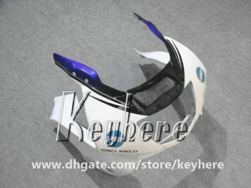 Gratis 7 geschenken ABS Plastic Fairing Kit voor HONDA CBR600 95 96 CBR 600 1995 1996 F3 Backings G4C Hoogwaardige Konica Blauw Wit Motorfiets Onderdelen