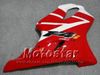 Customize injection fairings for HONDA CBR600F4i 01 02 03 CBR600 F4i CBR 600 F4i 2001 2002 2003 white red motorcycle fairing