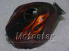Fairings bodykit for HONDA CBR600RR F5 2005 2006 CBR 600 RR 05 06 CBR600 600RR orange flame in black motorcycle fairing kk38