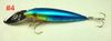 50 pcs por ePacket 3D Minnow Lure 5 cores 12.5 CM 12.8G 4 # ganchos de Alta Qualidade Isca De Pesca Isca Dura Crank iscas frete grátis