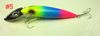 50 pezzi di epacket 3d minnow esca 5 colori 12 5 cm 12 8 g 4 ganci esca da pesca di alta qualità esca dura manovella esche gratuite