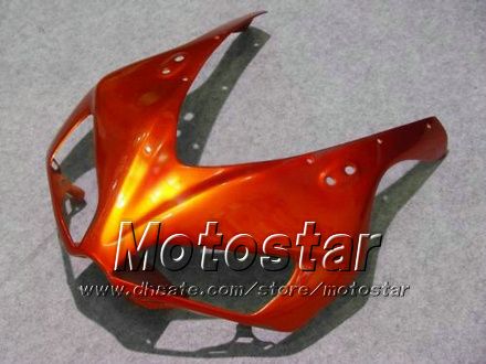 7 Gåvor Injektionsgjutning Motorcykel Fays för Honda CBR1000RR 06 07 CBR 1000RR 2006 2007 Alla glansiga orange röda Fairings Set LL73