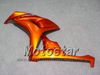 7 Gåvor Injektionsgjutning Motorcykel Fays för Honda CBR1000RR 06 07 CBR 1000RR 2006 2007 Alla glansiga orange röda Fairings Set LL73