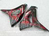 Livre 7 presentes injeção carenagem kit para Honda CBR1000RR 2006 2007 CBR 1000RR 06 07 CBR 1000 RR carenagens g1i red flames black motorcycle parts