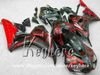 Livre 7 presentes injeção carenagem kit para Honda CBR1000RR 2006 2007 CBR 1000RR 06 07 CBR 1000 RR carenagens g1i red flames black motorcycle parts