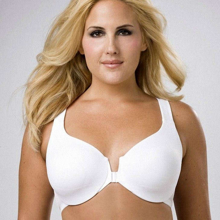 2019 Hottest Womens Pretty Bras Racerback Bra Front Opening Big Size