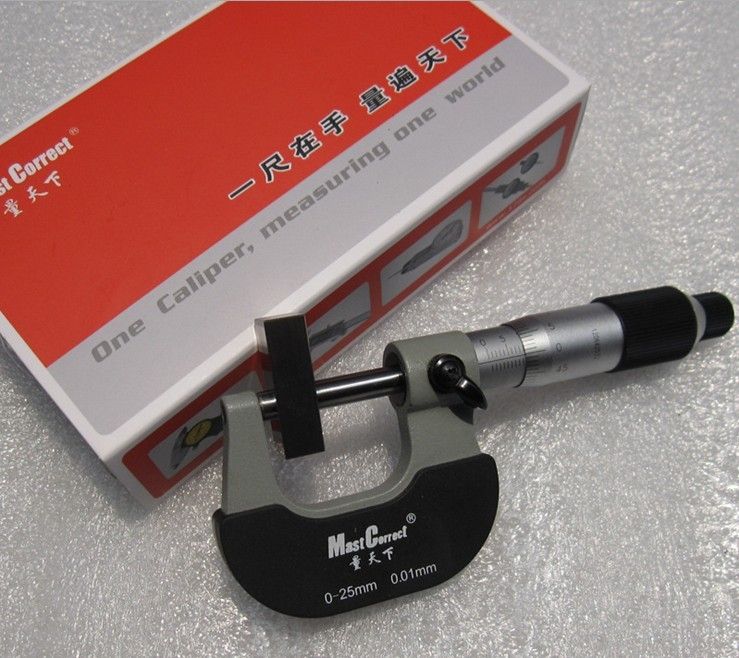 Wholesale Outside Micrometer 0 25mm Instruction Sheet Digital