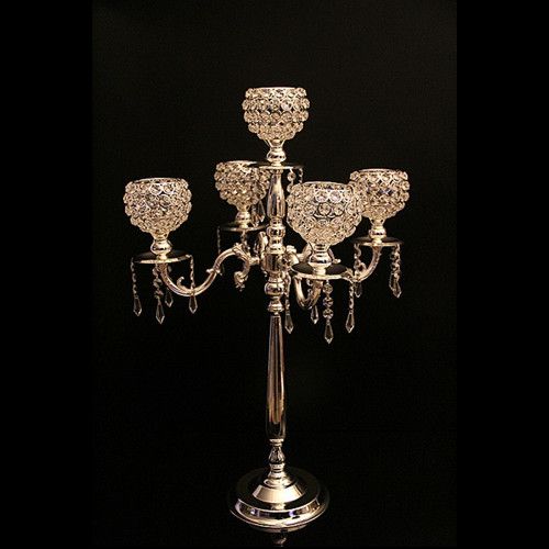 2016 New Crystal Candelabras Candelabrum Crystal Candle Holder Wedding
