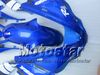 7 подарков кузов обтекатели для 2000 2001 Yamaha YZF R1 YZFR1 00 01 YZF-R1 YZF1000 глянцевый синий белый полный обтекатель комплект MM12