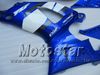 7 Gifts bodywork fairings for 2000 2001 Yamaha YZF R1 YZFR1 00 01 YZF-R1 YZF1000 glossy blue white full fairing kit MM12