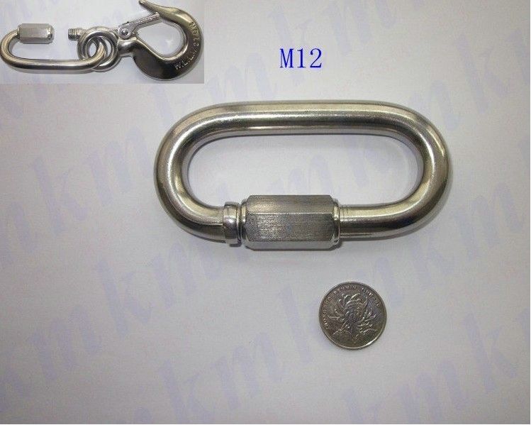 Wholesale M12 High Tensile AISI304 Stainless Steel Quick Release Chain