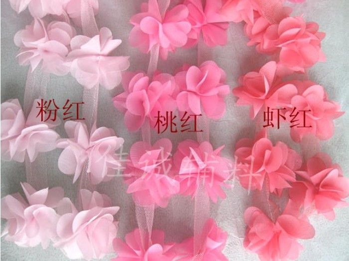 flower chiffon fabric