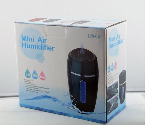 Humidificateur de voiture ions négatifs voiture barre d'oxygène purificateur d'air de voiture mini usb cadeau 2in1 USB adaptateur de voiture mini humidificateur d'air Fit voiture bureau maison