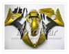 7 Yamaha için Hediye Kaplama Kiti 2003 2004 YZFR6 YZF R6 YZF600 Siyah Glod Fairings Set OO15