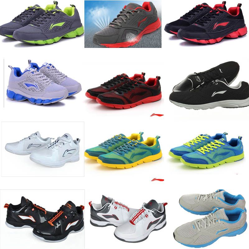 New Arrived 12 Styles Li Ning Running Shoes Sports Shoes Jogging Shoes
