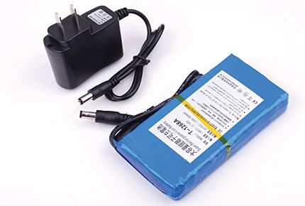 80pcs/много 12V перезаряжаемые Li-Po аккумулятор на 6800мач кулачок видеонаблюдения #2 США подключите ЕС