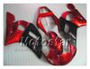 Fairing bodykit for YAMAHA YZF-R6 1998 1999 2000 2001 2002 YZFR6 YZF R6 YZF600 glossy red black fairings set with 7 gifts PP86