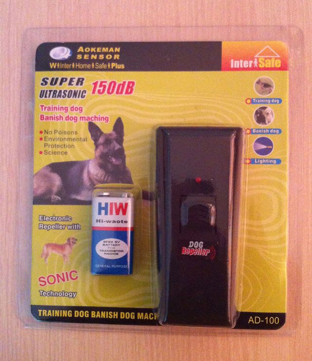 Ultrasonic Ultrasound Dog Repeller Super Dog Chaser Dog Trainer