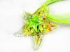 Baroque 24pc Wholesale Mix Fashion 3D Flower starfish Lampwork murano glass pendant necklace jewelry