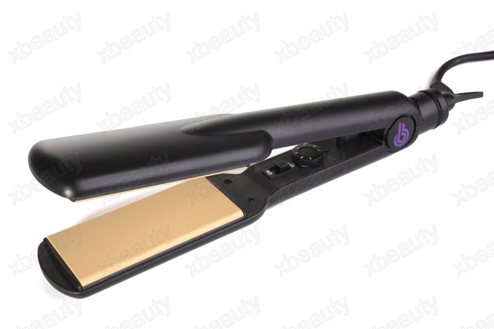 Professional Tourmaline Ceramic Flexible Floating Plates Hair Straightener HeatEx Temperature