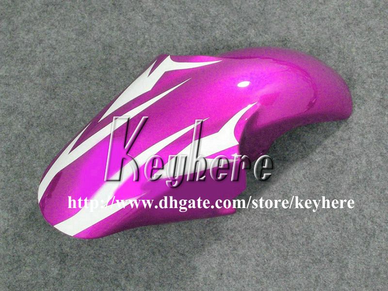 7 Prezentów Zestaw owiewki dla Yamaha YZFR6 1998 1999 2000 2001 2002 YZF600R YZF R6 98 99 00 01 02 Fairings G2P Purple White Motorcy1998