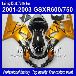 Bodywork fairings for SUZUKI GSXR 600 750 K1 2001 2002 2003 GSXR600 GSXR750 01 02 03 R600 R750 ABS plastic fairing RR10