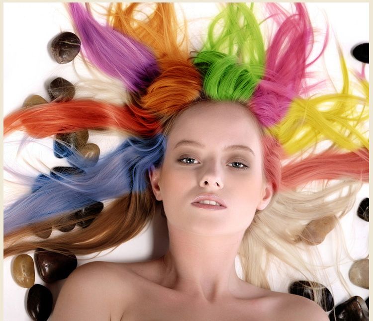 Beautiful Temporary Hair Dye Hair Chalk Bug Rub Hair Chalk Ball Option