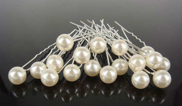Accessorio capelli capelli con perle avorio da sposa da 200 pezzi